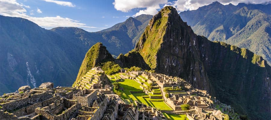 Vistas espectaculares del Machu Picchu