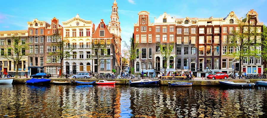 Disfruta los paisajes en tu crucero a Ámsterdam