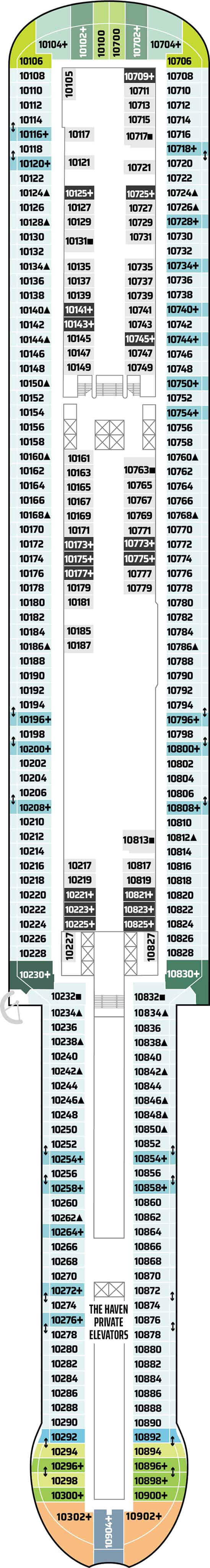 Plano de la cubierta 10