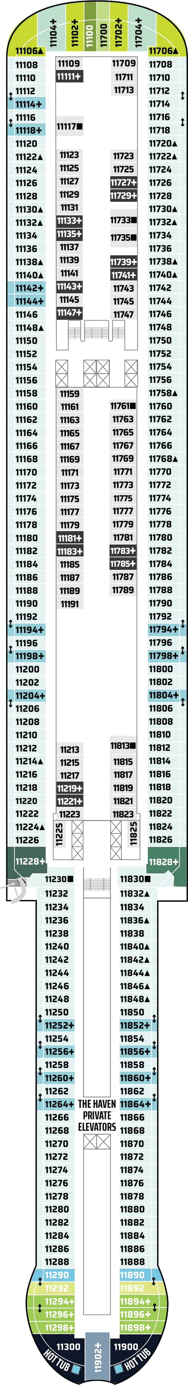 Plano de la cubierta 11