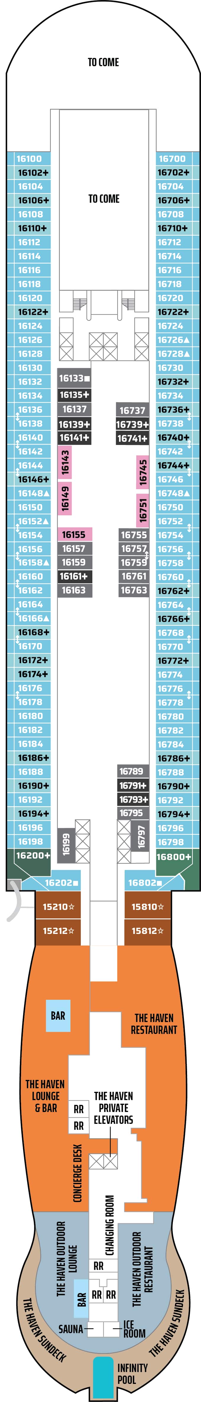 Plano de la cubierta 16