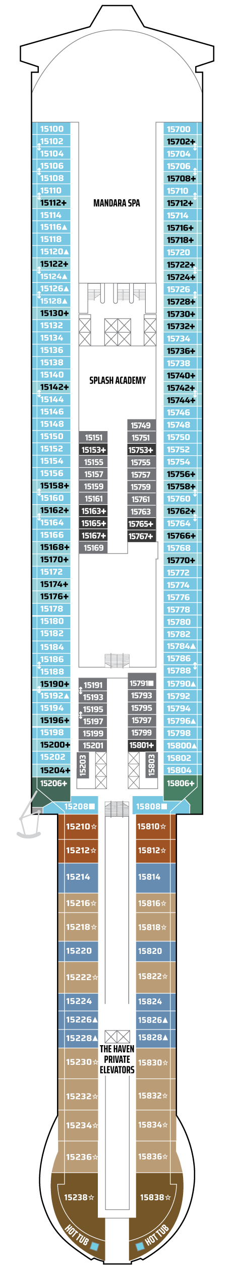 Plano de la cubierta 15