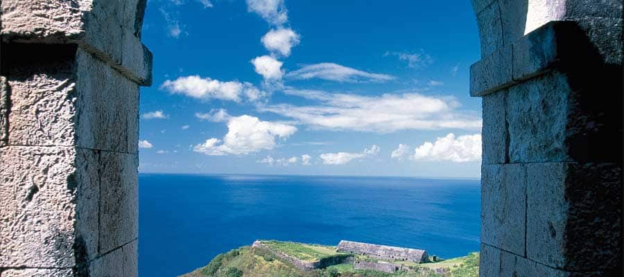 El arco de St. Kitts en tu crucero por el Caribe