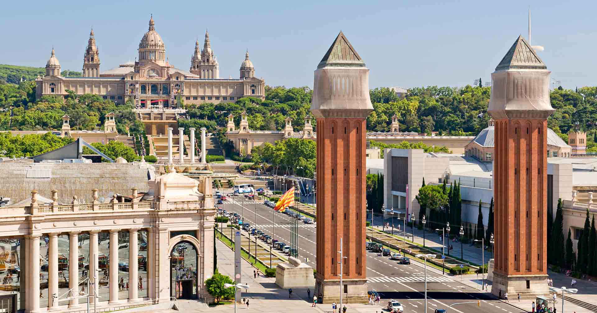 Paisajes de Barcelona con traslado