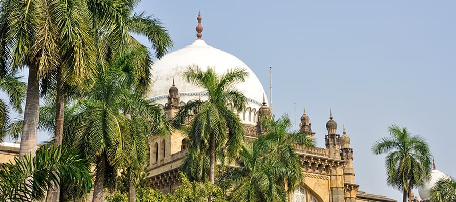 Museo del Príncipe de Gales en un crucero a Mumbai