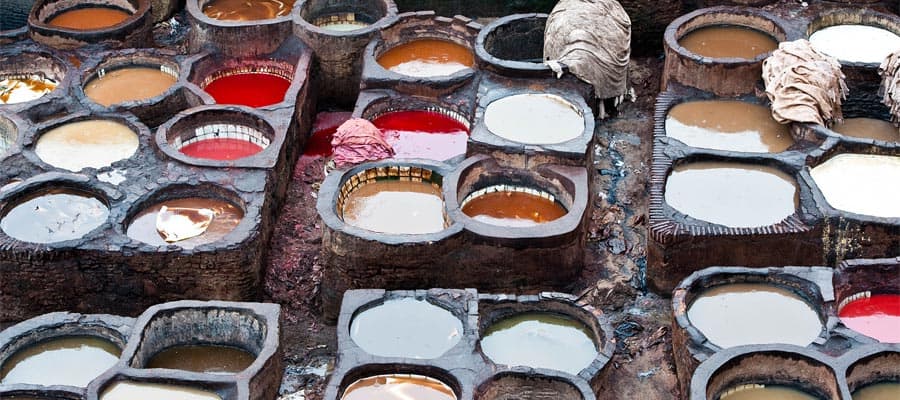Conoce el trabajo artesanal antiguo en Medina de Fez en Marruecos