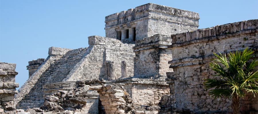 Ruinas mayas en Cozumel, México
