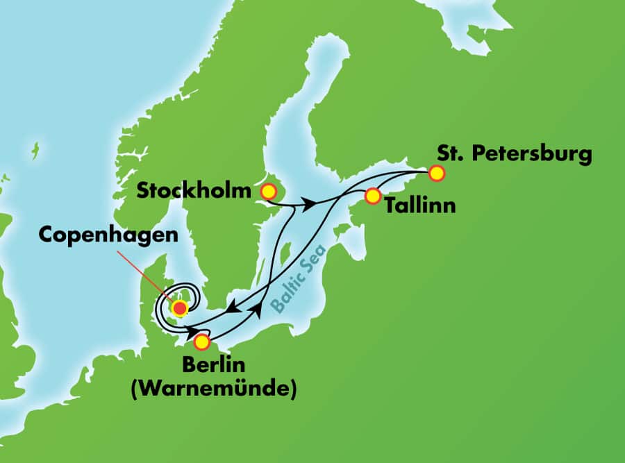 Escandinavia, Rusia y el Báltico desde Copenhague, 9 días Escandinavia, Rusia y el Báltico desde Copenhague, 9 días