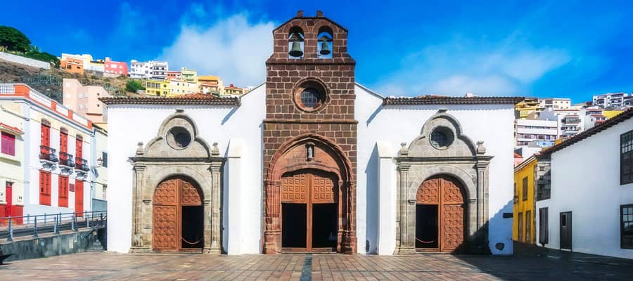 Colón se alojó en la Iglesia de la Asunción, en el centro de la ciudad.