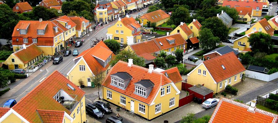 Aprovecha para hacer un tour guiado por la encantadora ciudad de Skagen.