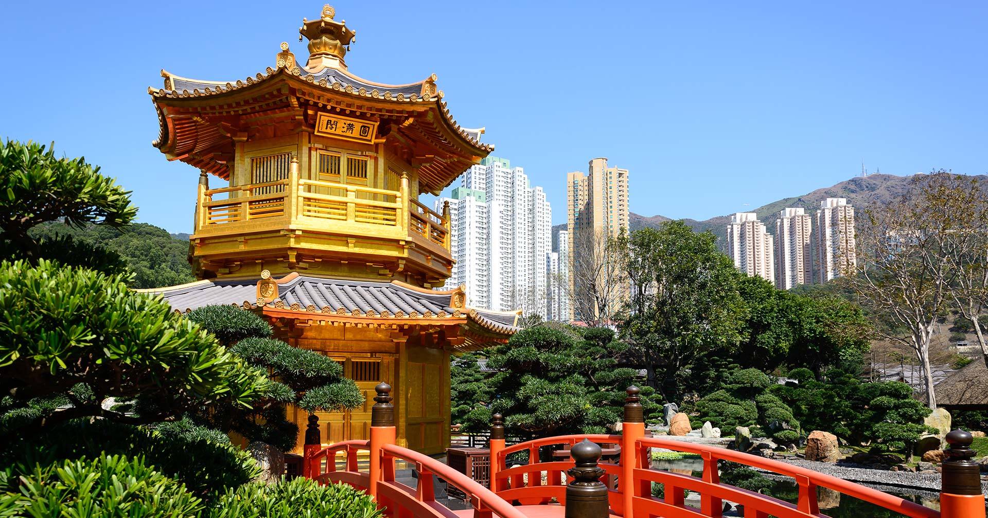 Nueve dragones: mercados y templos