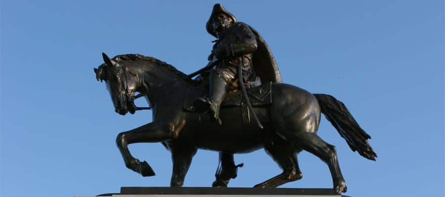 Sam Houston en Hermann Park en tu crucero a Houston