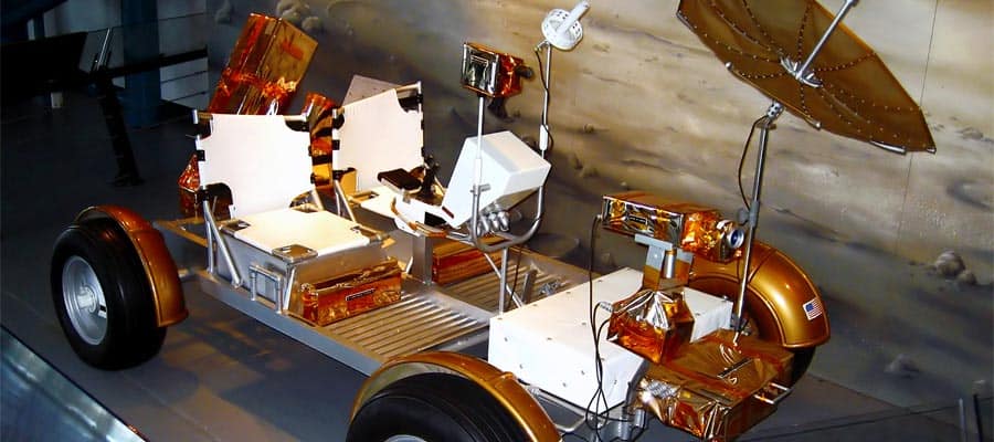 Visita el coche lunar en Houston, Texas