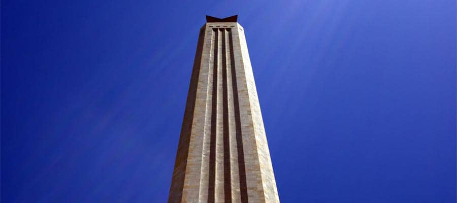 El Monumento a San Jacinto en Houston, Texas