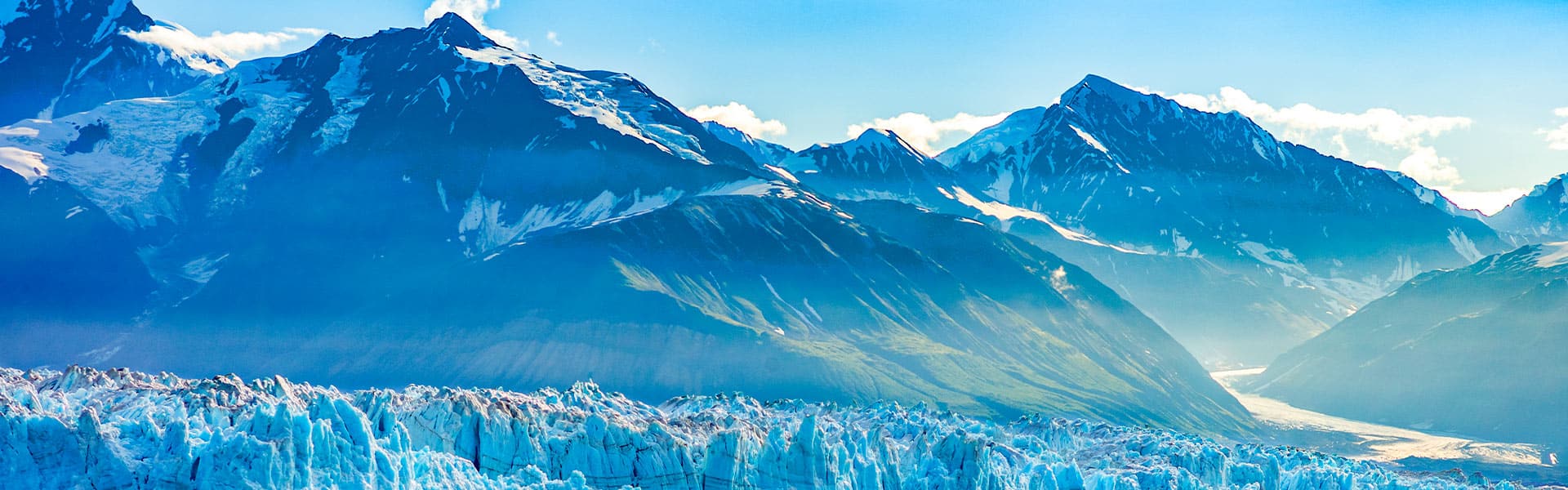 Alaska: glaciar Hubbard y Skagway