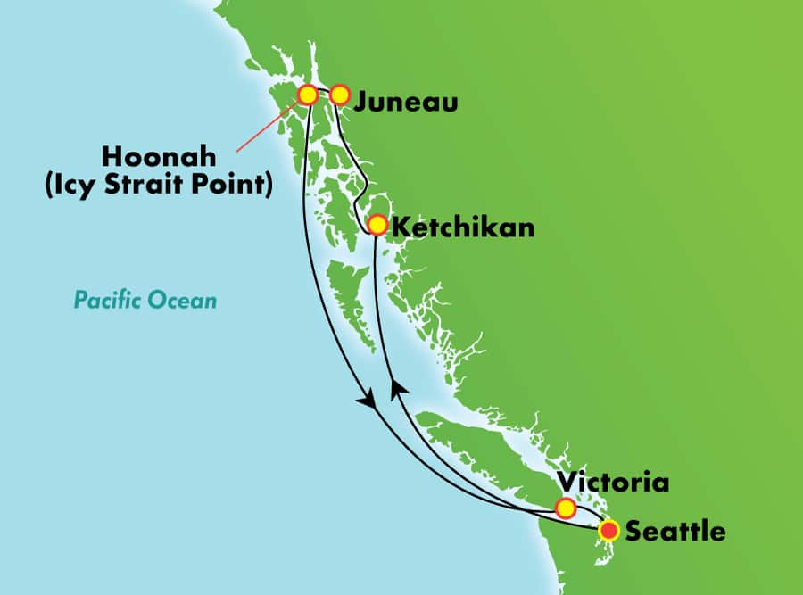 La pintoresca Alaska: Pasaje Interior desde Seattle, 7 días La pintoresca Alaska: Pasaje Interior desde Seattle, 7 días