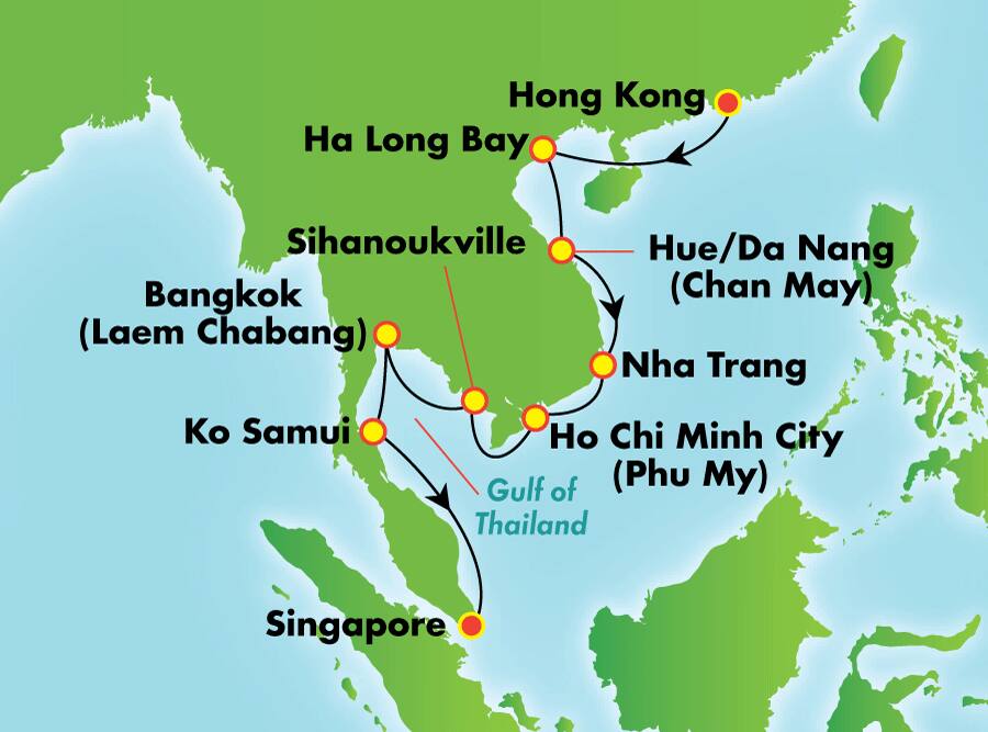 Sudeste asiático desde Hong Kong, 13 días Sudeste asiático desde Hong Kong, 13 días