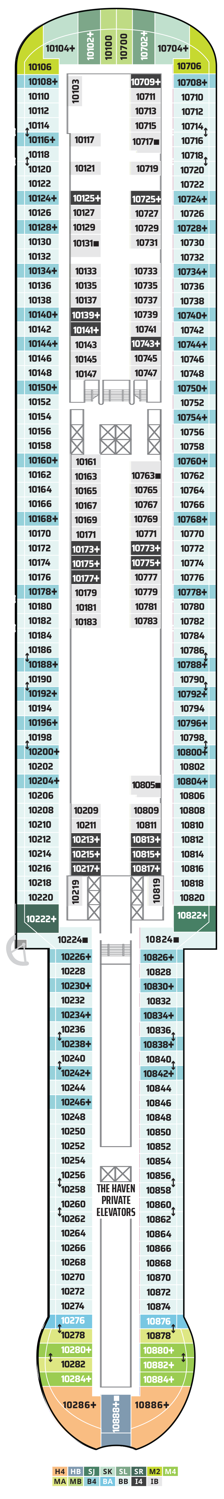 Plano de la cubierta 10