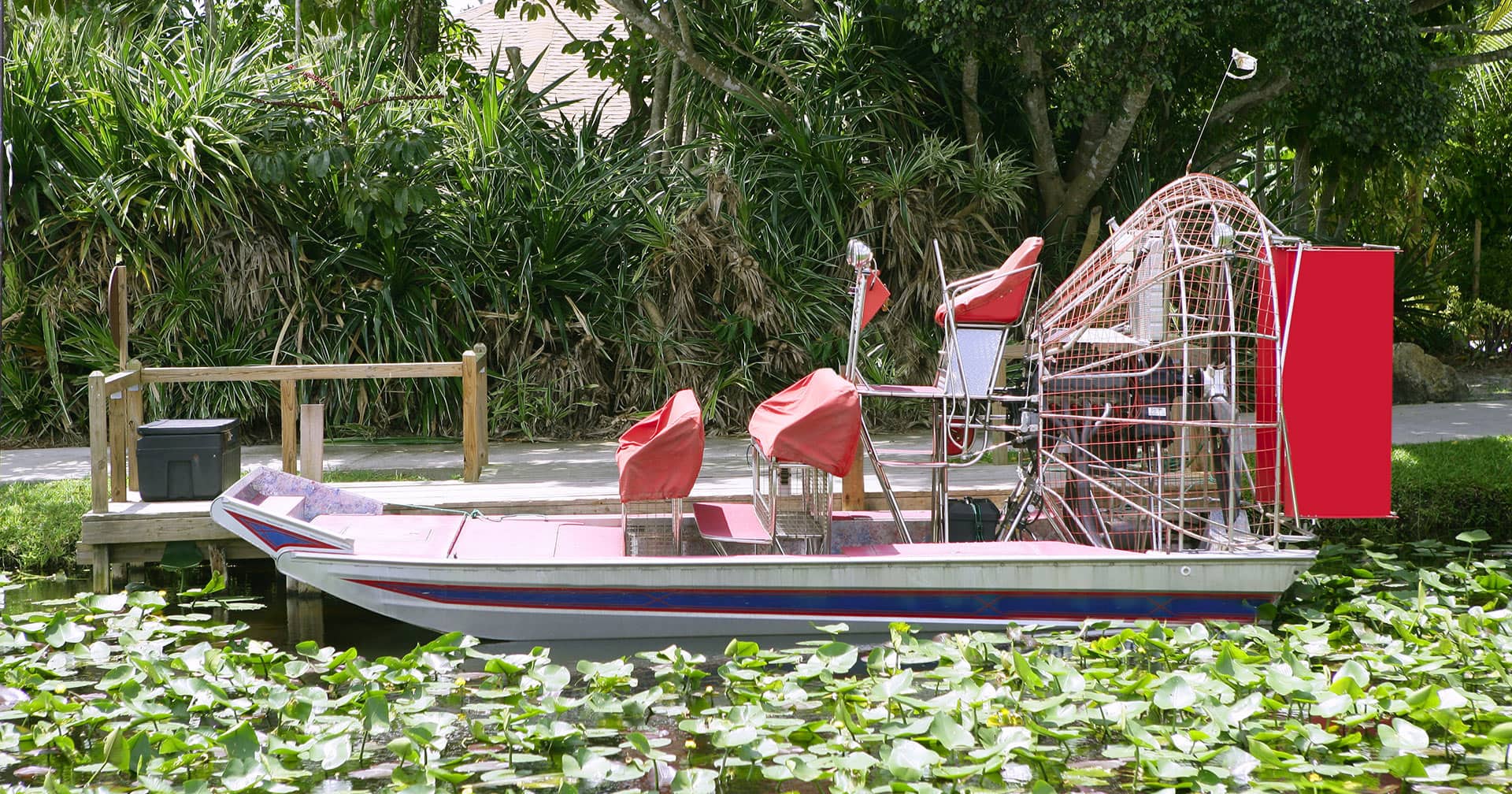 Everglades en hidrodeslizador - Aeropuerto Internacional de Ft. Lauderdale