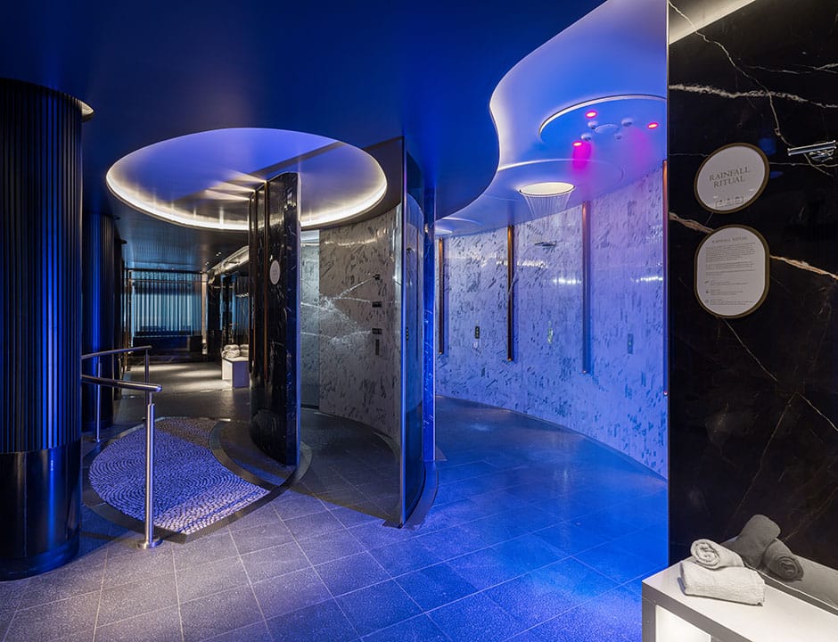 Ducha Experiential en Suite termal