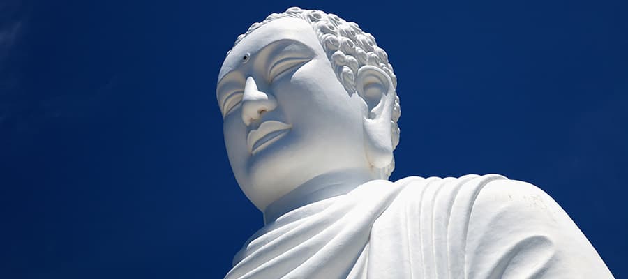 Buda blanco en Nha Trang