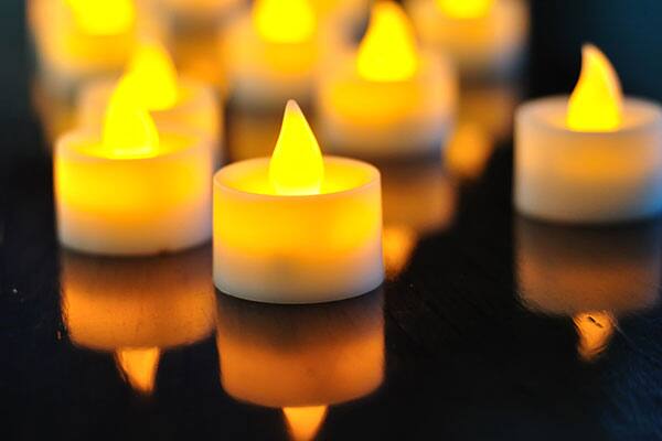 Velas sin llama Velas sin llama