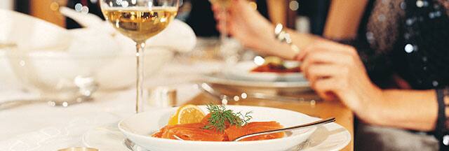 Puedes elegir comidas más sanas durante tu crucero Puedes elegir comidas más sanas durante tu crucero