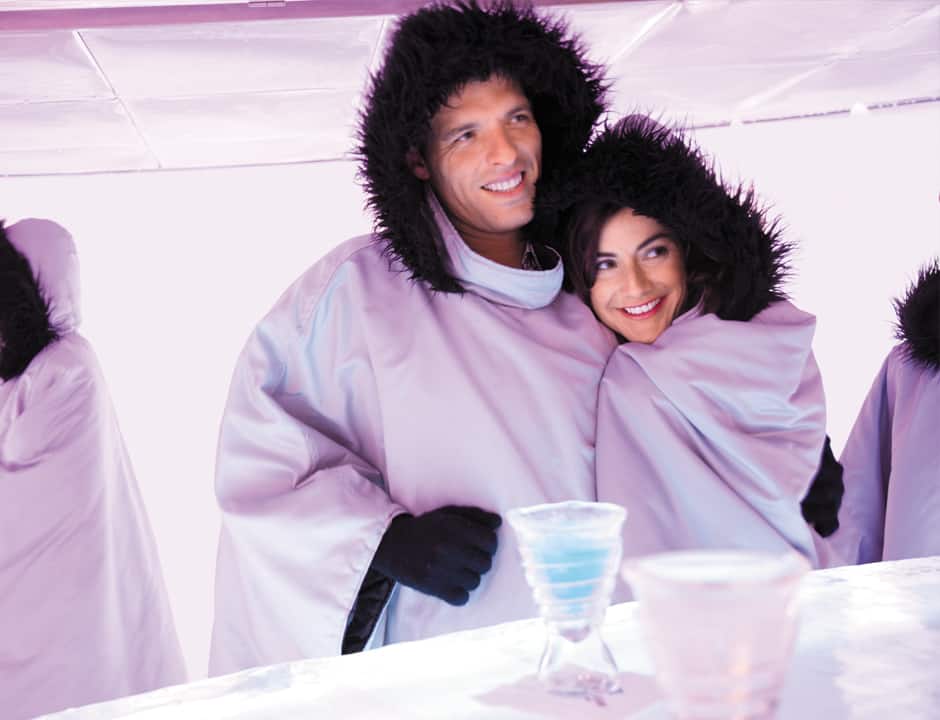 Bar de hielo SKYY® Vodka