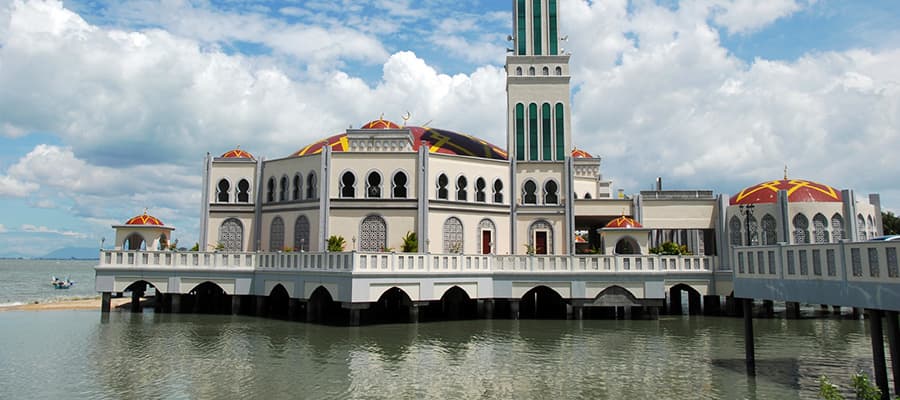 Edificios de Penang en tu crucero por Asia