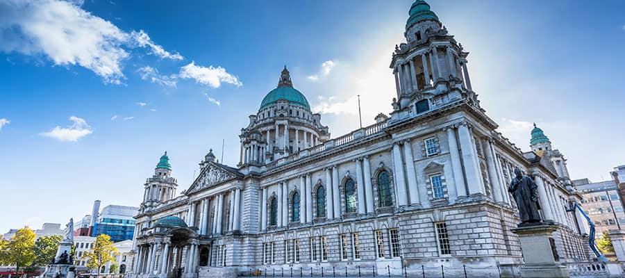 Ayuntamiento en Belfast, Irlanda