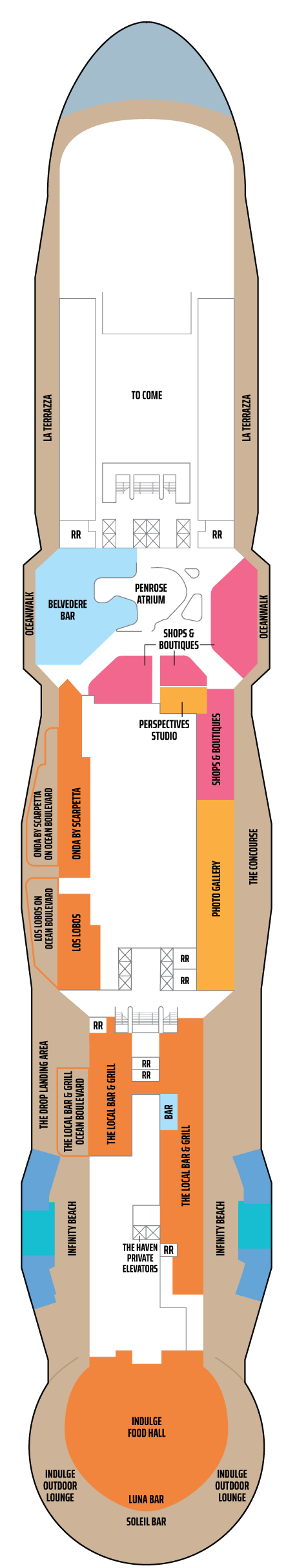 Plano de la cubierta