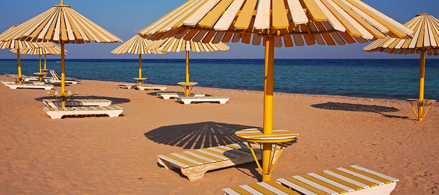 Playas soleadas en Safaga