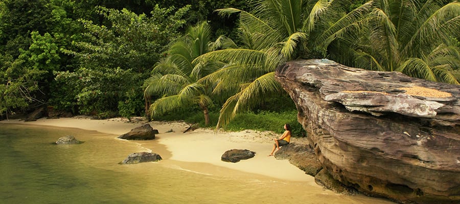 Playas hermosas en tu crucero a Sihanoukville