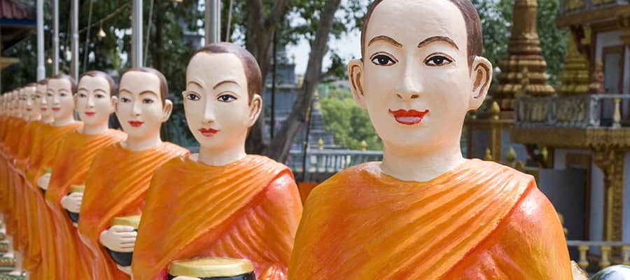 Monjes de Sihanoukville en tu crucero a Sihanoukville