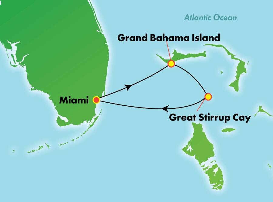 Bahamas, desde Miami, 3 días Bahamas, desde Miami, 3 días