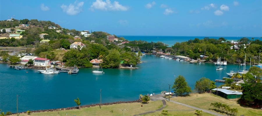 Castries, Santa Lucía en tu crucero por el Caribe