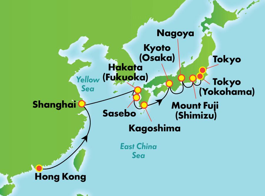 Asia: Japón y China desde Hong Kong, 13 días Asia: Japón y China desde Hong Kong, 13 días