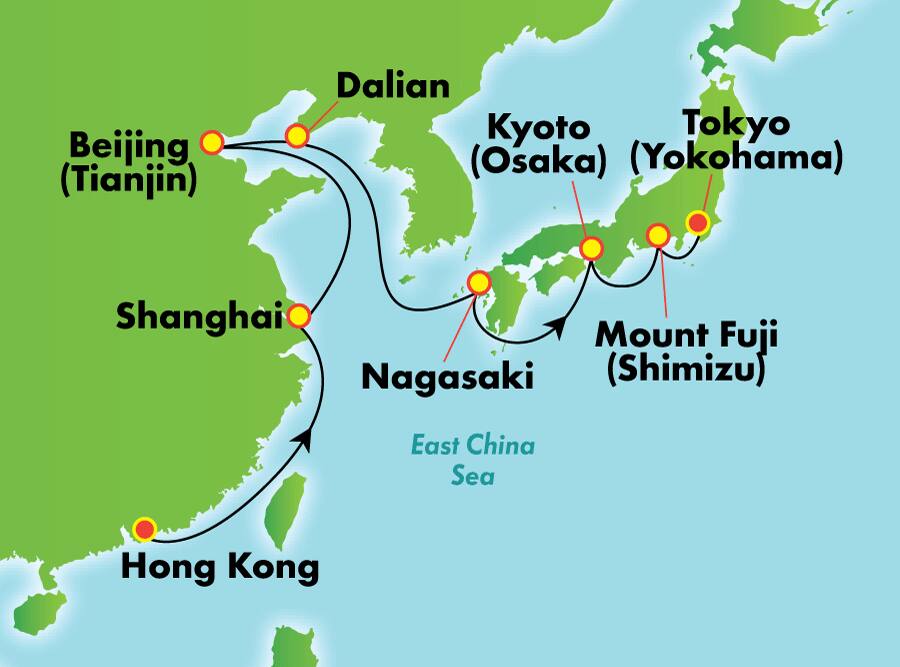 Asia: Japón y China desde Hong Kong, 15 días Asia: Japón y China desde Hong Kong, 15 días