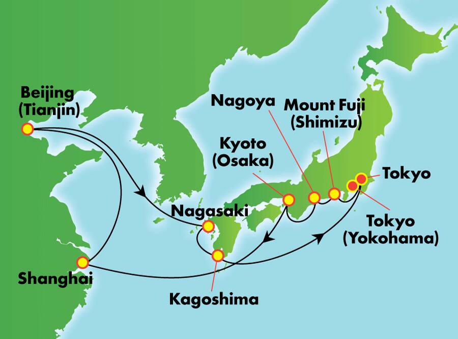 Asia: Japón y China desde Tokio, 16 días Asia: Japón y China desde Tokio, 16 días