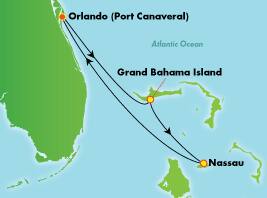 Bahamas desde Orlando (Puerto Cañaveral), 3 días: bar abierto gratis Bahamas desde Orlando (Puerto Cañaveral), 3 días: bar abierto gratis