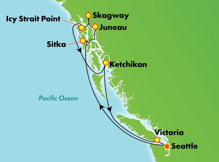 Lo mejor de Alaska desde Seattle, 9 días Lo mejor de Alaska desde Seattle, 9 días