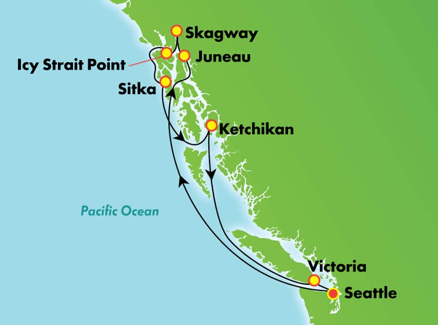 Lo mejor de Alaska desde Seattle, 9 días Lo mejor de Alaska desde Seattle, 9 días