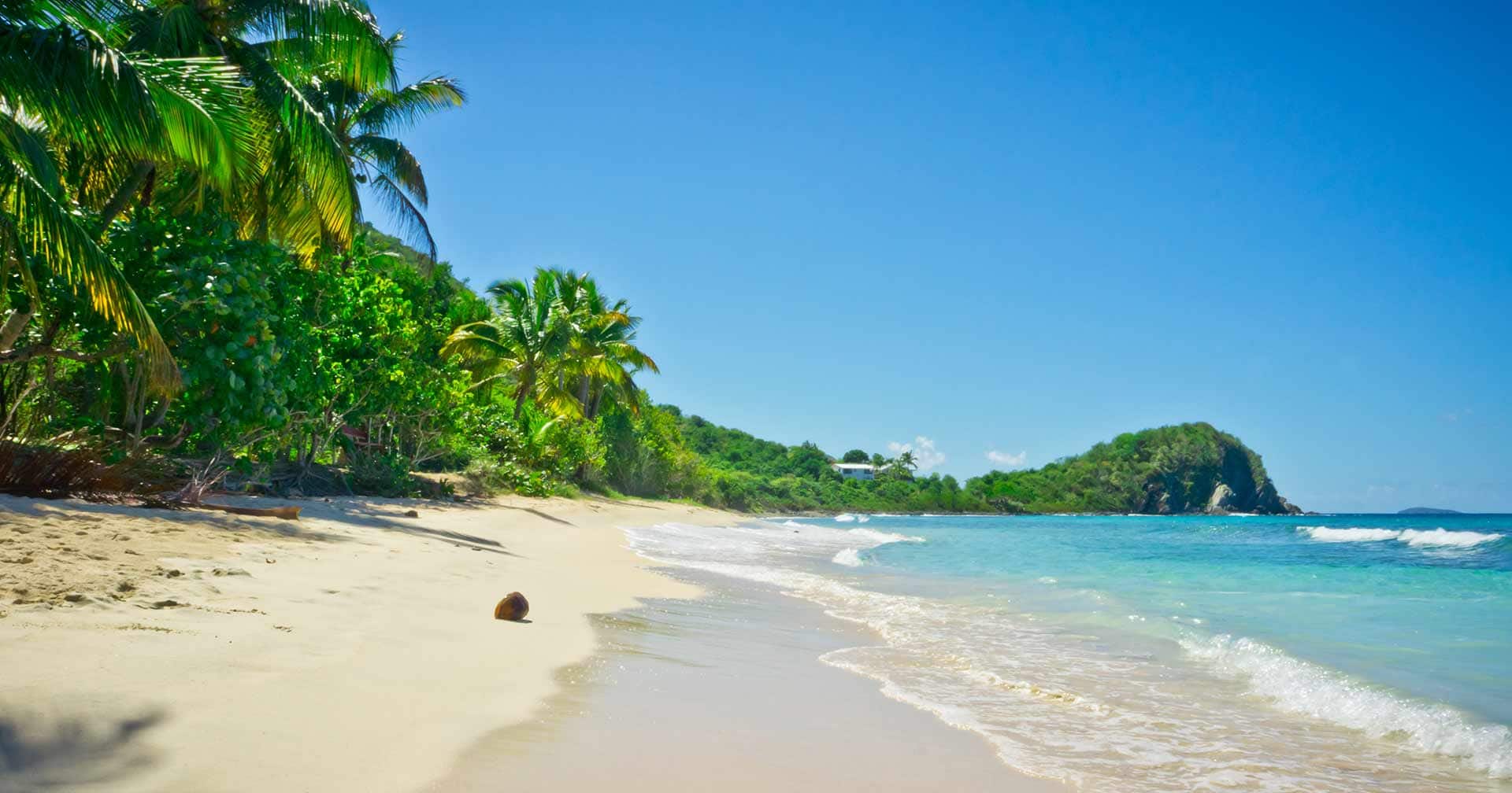 Descanso en playa isleña 