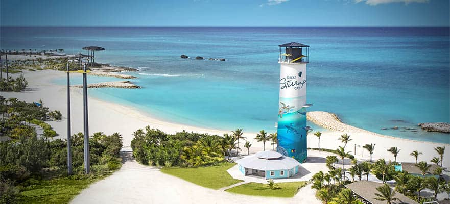 Viaje de ida  y vuelta por las Bahamas desde Miami: Great Stirrup Cay y Nasáu, 4 días