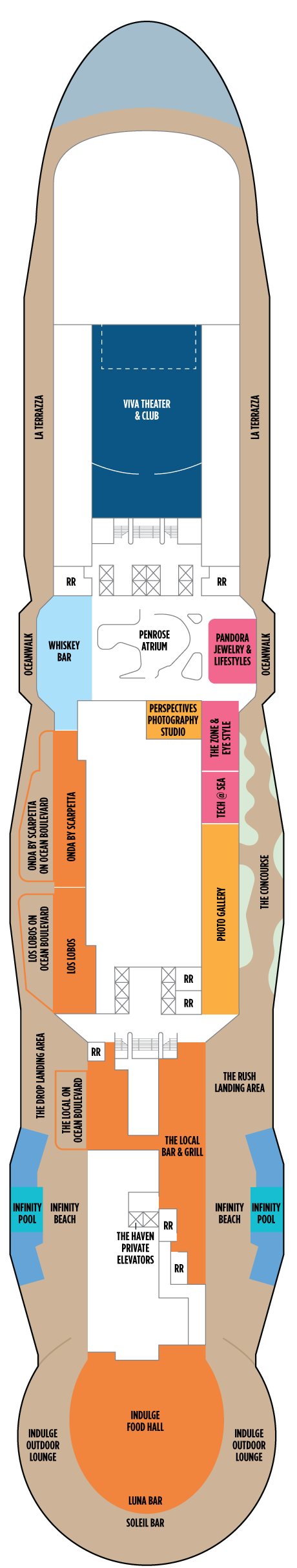 Plano de la cubierta