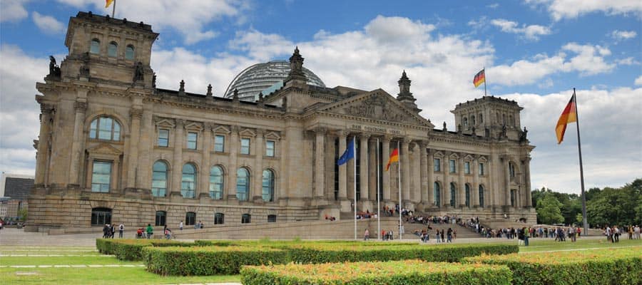 El edificio del Reichstag en tus vacaciones en Europa
