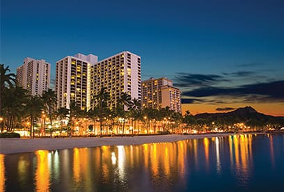 Hotel antes del crucero Hotel Marriott Waikiki