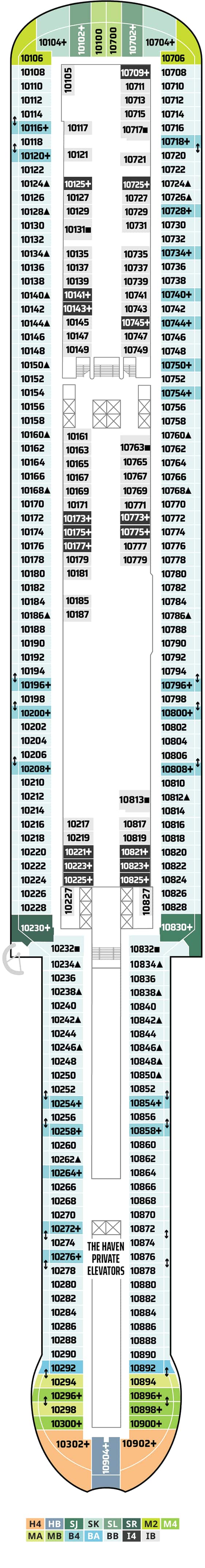 Plano de la cubierta 10