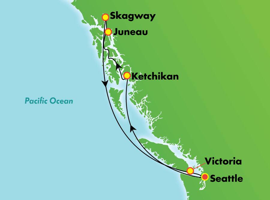 Lo mejor de Alaska: Pasaje Interior desde Seattle, 7 días Lo mejor de Alaska: Pasaje Interior desde Seattle, 7 días