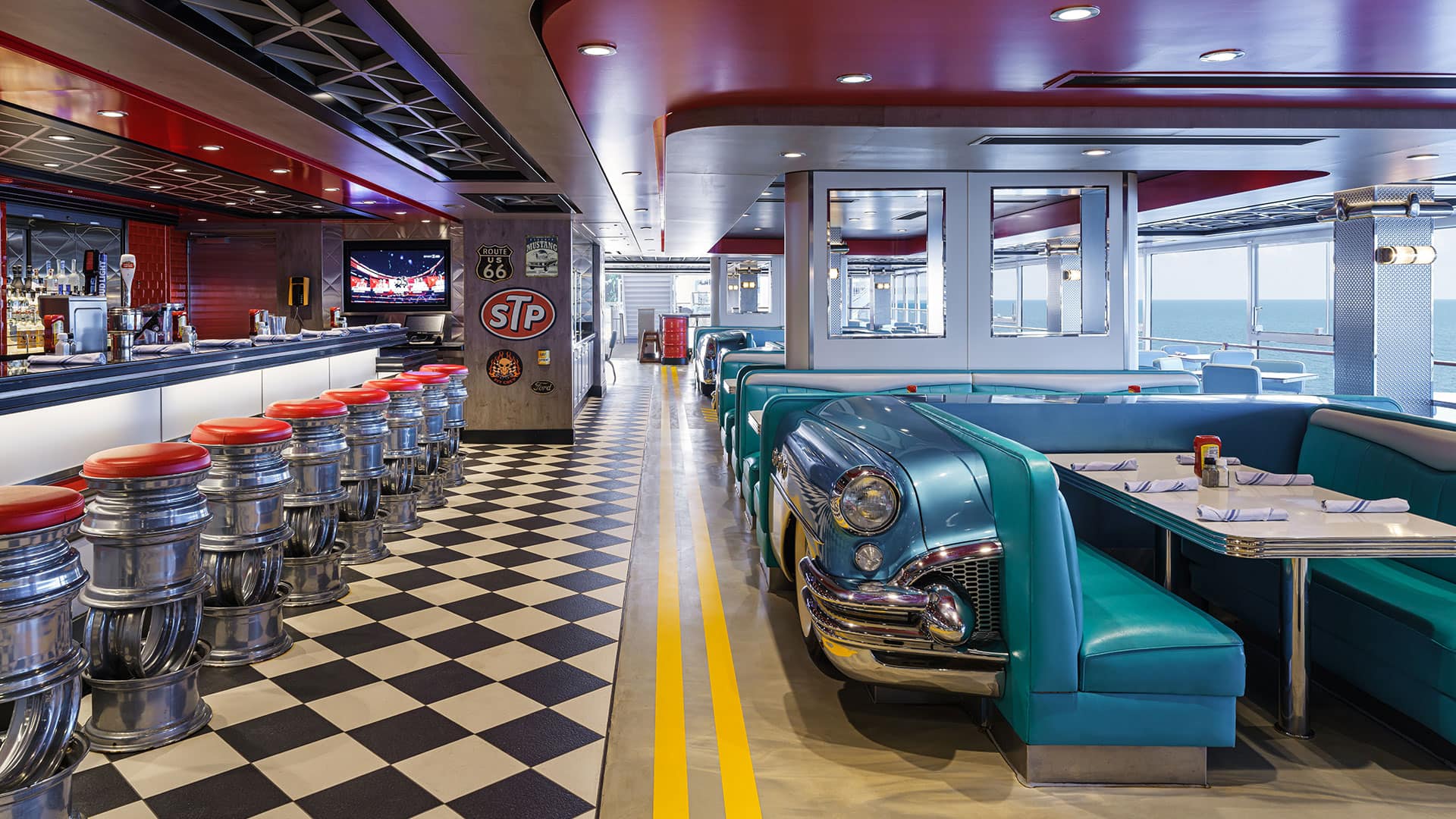 Norwegian Encore American Diner